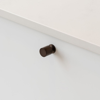 Knop Solo - 21mm - Brunet Messing