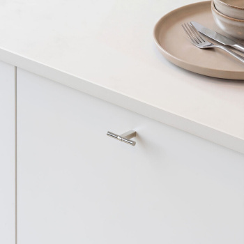 Knop T Petit - Forniklet