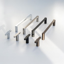 Knop T Flow - Poleret Krom