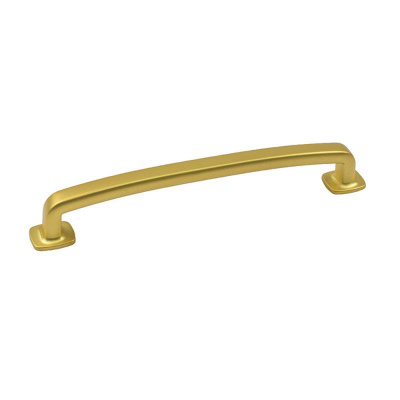 Greb Retro - 160mm - Børstet Messing i gruppen Greb / Farve/Materiale / Messing hos Beslag Online (345756-11)