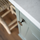 Knop Floid - Antik Messing