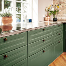 Knop Manor Rund - Antik Messing