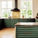 Knop Manor Rund - Antik Messing