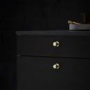 Knop Manor Rund - Guld