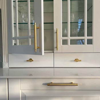 Knop T Manor - Guld