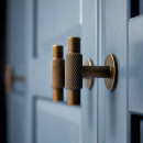 Knop T Manor - Antik Messing