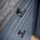 Knop T Manor - Mat Sort