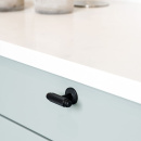 Knop T Riff - Mat Sort