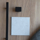 Knop Transit - 16mm - Mat Sort