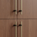 Greb Bond - 160mm - Antik Brun/Børstet Messing