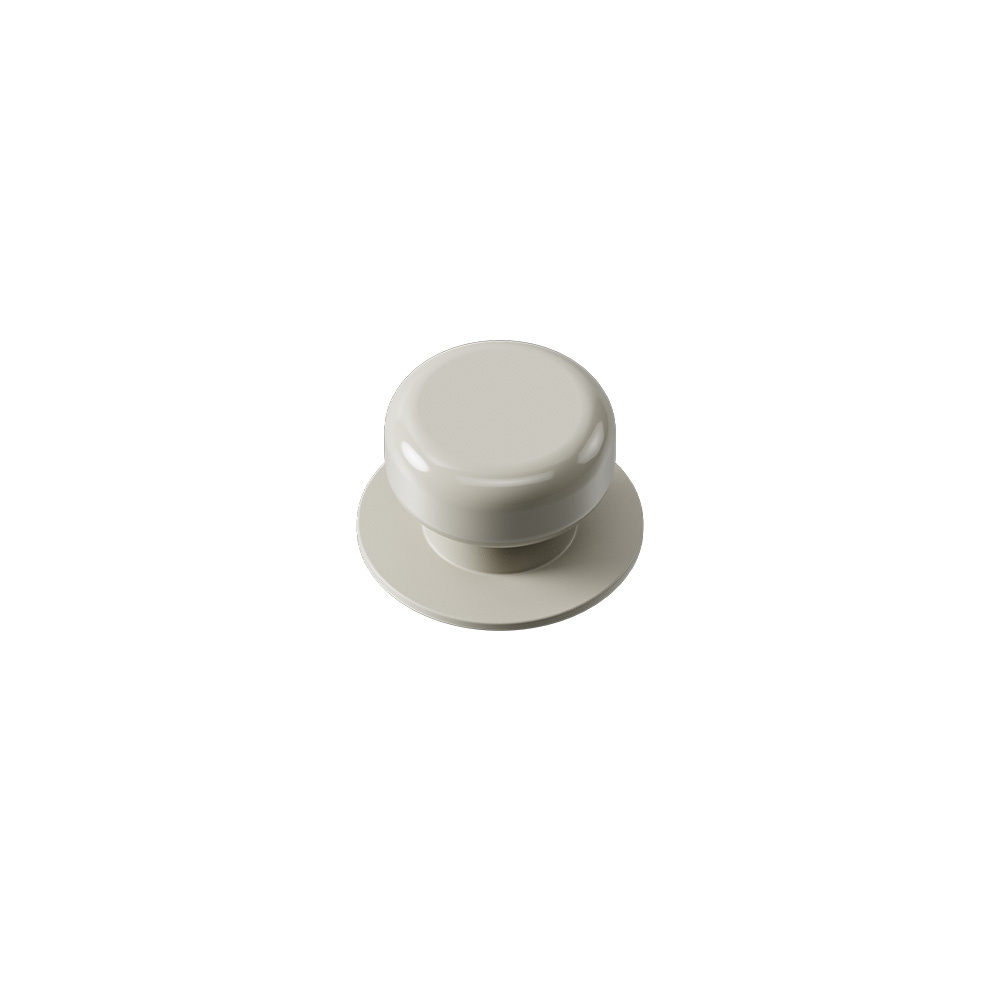 Knop Colette - 50mm - Glossy Dusty Creme