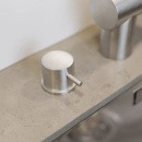 iCrolla Opvaskemaskine afspærringsventil - Rustfrit Stål