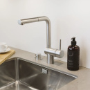 iCrolla Opvaskemaskine afspærringsventil - Rustfrit Stål