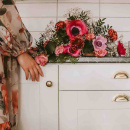 Knop 7638 - Poleret Messing