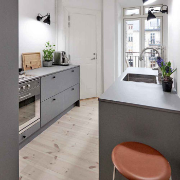 Knop 2078 - Mat Sort