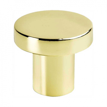 Knop 2078 - Poleret Messing