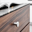 Knop 2078 - Rustfrit Stål Finish