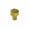 Knop Mood - 18/20 - Poleret Messing