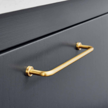 Greb Lounge - 160mm - Poleret Messing