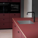 Knop Plato - Børstet Sort