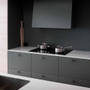 Knop Plato - Børstet Sort