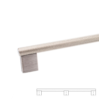 Greb Graf Mini - 1178mm - Rustfrit Stål Finish i gruppen Greb / Farve/Materiale / Rustfrit hos Beslag Online (370242-11)