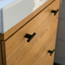 Knop T Graf Mini - Sort