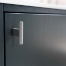 Knop T Graf Mini - Rustfrit Stål Finish