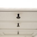 Knop Jubilee - 28mm - Mat Sort