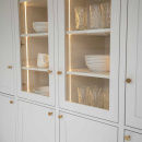 Knop Jubilee - 28mm - Ubehandlet Messing