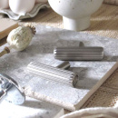 Knop T Rille - Rustfrit Look