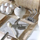 Knop T Rille - Rustfrit Look