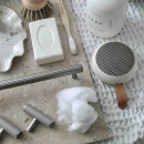 Knop T Rille - Rustfrit Look