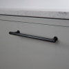 Greb Rille Mini - 160mm - Børstet Sort