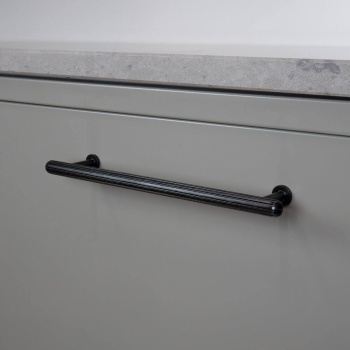 Greb Rille Mini - 160mm - Børstet Sort