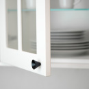 Knop Conic - 29mm - Mat Sort