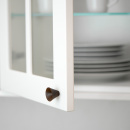 Knop Conic - 29mm - Valnød