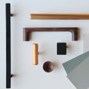 Knop Conic - 29mm - Valnød