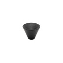 Knop Conic - 29mm - Sort