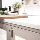 Knop Arpa/Bagplade - Rustfrit Look