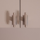 Knop T Arpa/Bagplade - Rustfrit Look