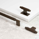 Knop T Arpa/Bagplade - Antik Messing