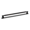 Greb Arpa/Bagplade - 320mm - Børstet Sort