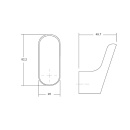 Knage Luv - Børstet Messing