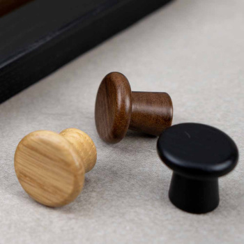 Knop Classis - 25mm - Valnød