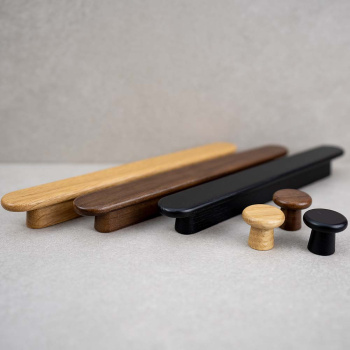 Knop Classis - 25mm - Valnød