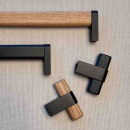 Knop T Crossing - Eg/Sort