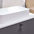 Knop T Crossing - Sort/Sort