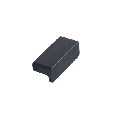 Greb Elan - 50mm - Børstet Sort i gruppen Greb / Farve/Materiale / Sort hos Beslag Online (373292-11)