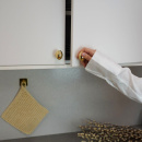 Knop 401 - Poleret Messing